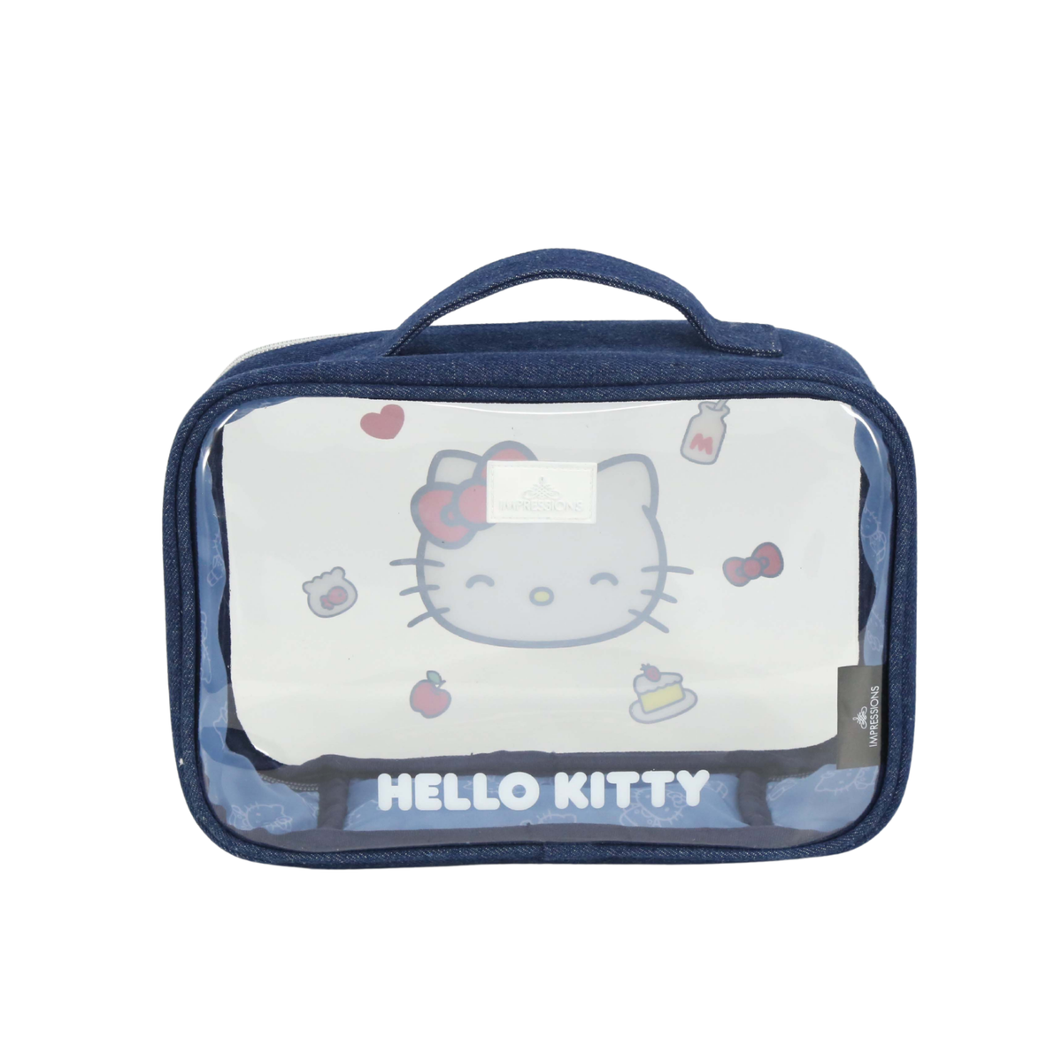 Hello Kitty¬Æ Denim 3-PC Makeup Bag Set