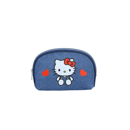 Hello Kitty¬Æ Denim 3-PC Makeup Bag Set