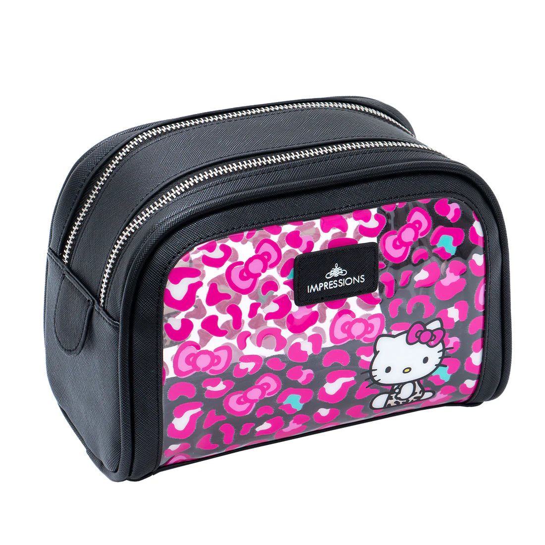 Hello Kitty¨ Double Zipper Cosmetic Case