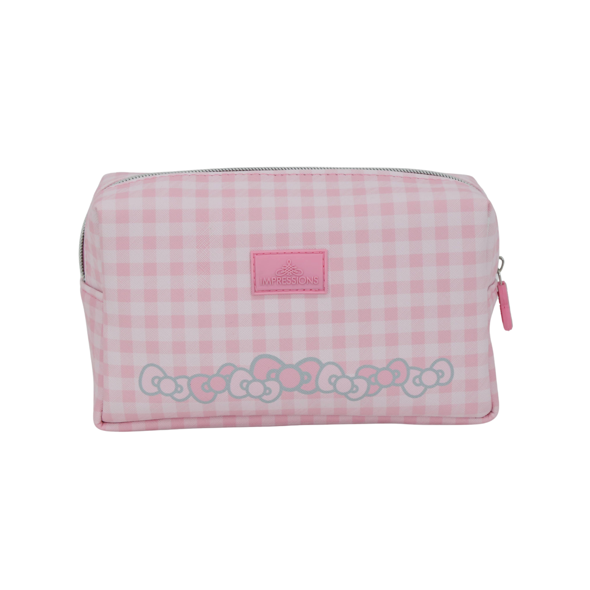 Hello Kitty¬Æ PINK Gingham Cosmetic Pouch