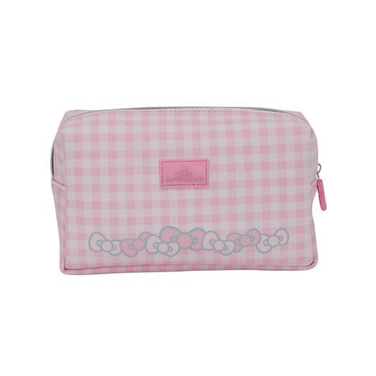 Hello Kitty¬Æ PINK Gingham Cosmetic Pouch
