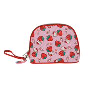 Hello Kitty¬Æ Strawberries Cosmetic Arch Bag w/ Wristlet