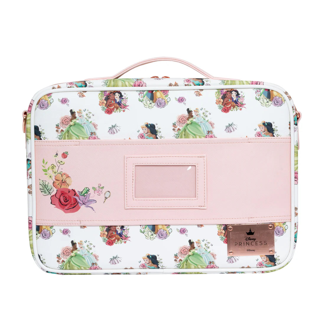 Princess Makeup Carry Case with Adjustable Dividers