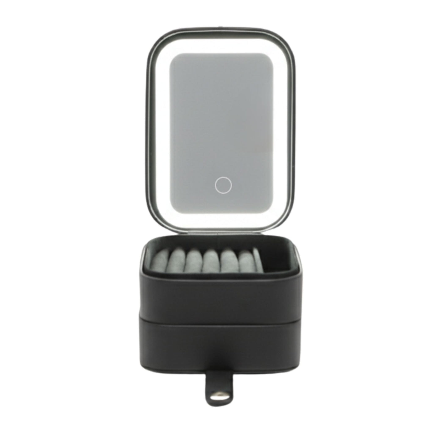 Montreaux Double Layer Jewelry Travel Case w/ LED Mirror