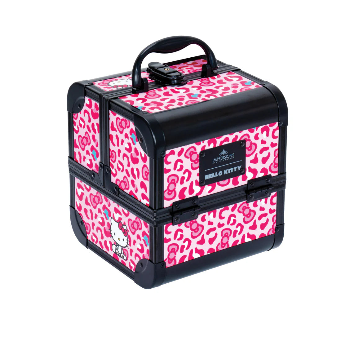 Hello Kitty SlayCube Makeup Travel Case, Pink Animal