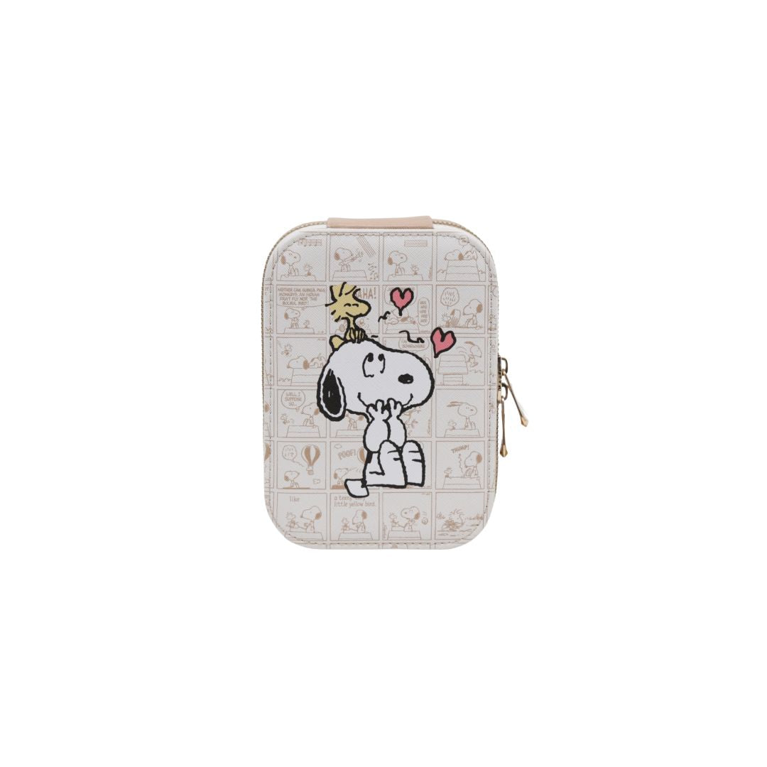 Peanuts™ Snoopy Travel Organizer with LED Mirror
