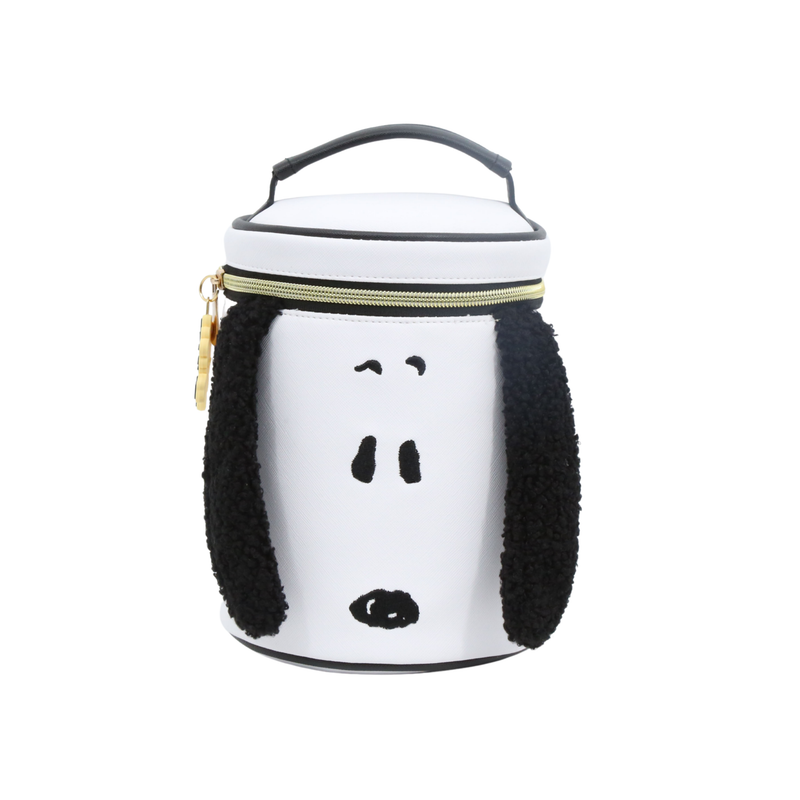 Peanutsâª Snoopy Round Cosmetic Case