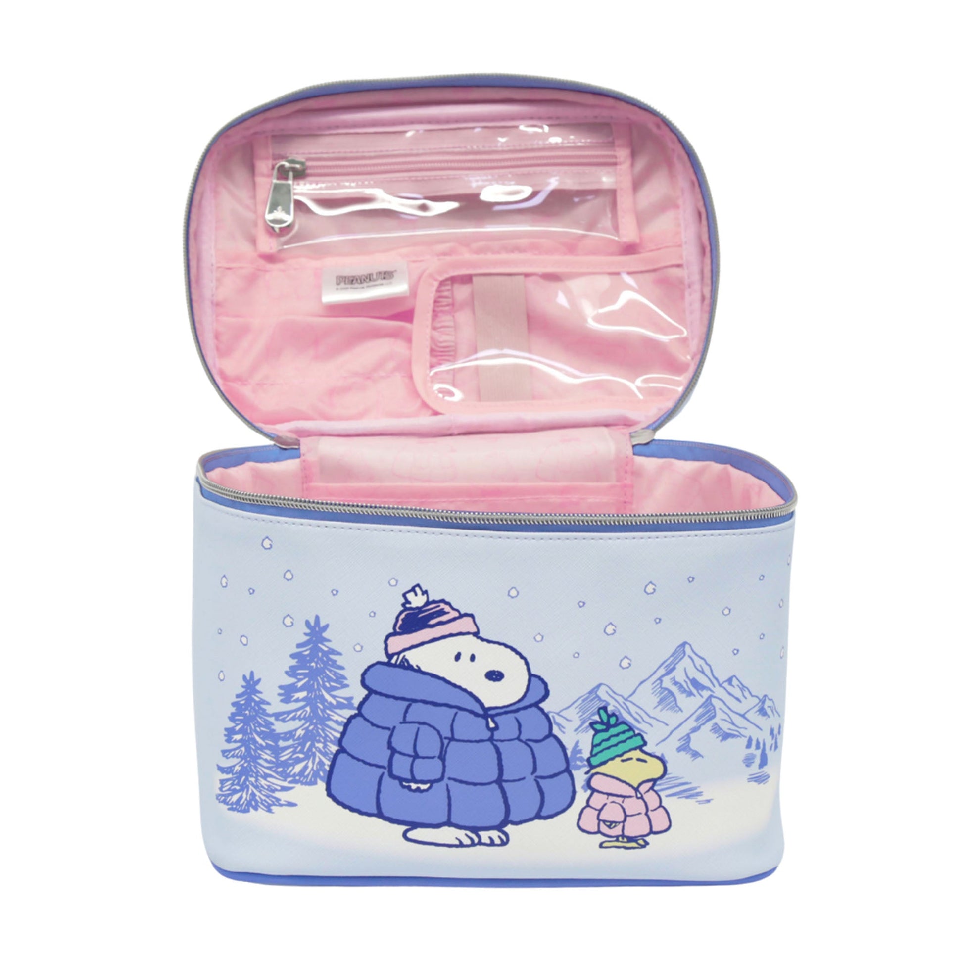 Peanuts™ Snoopy Winter Makeup Train Case