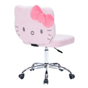 Sillón giratorio de piel de osito de peluche de Hello Kitty®