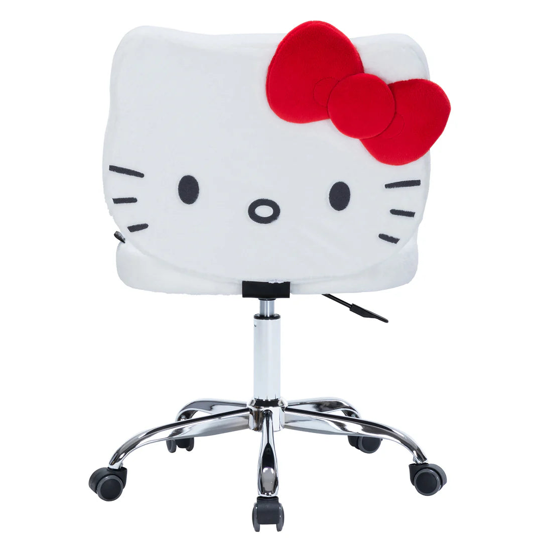 Sillón giratorio de piel de osito de peluche de Hello Kitty®