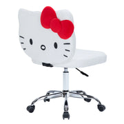 Sillón giratorio de piel de osito de peluche de Hello Kitty®
