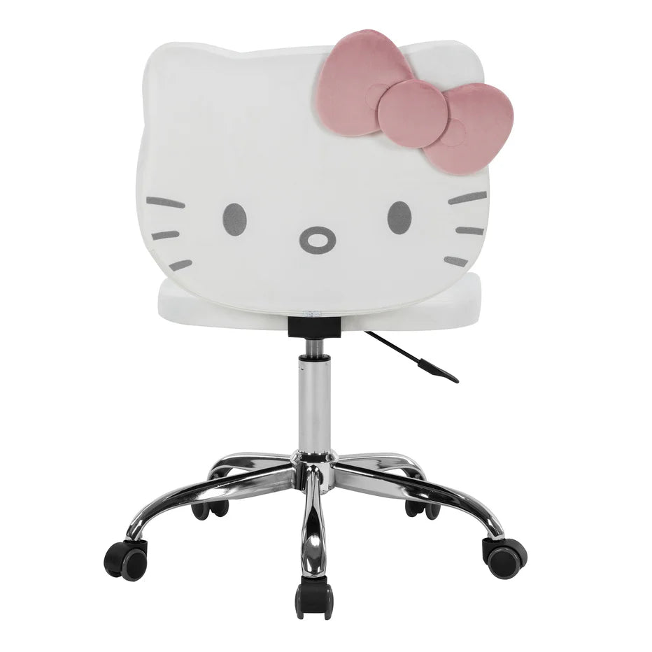 Hello Kitty Kawaii Swivel Vanity Chair