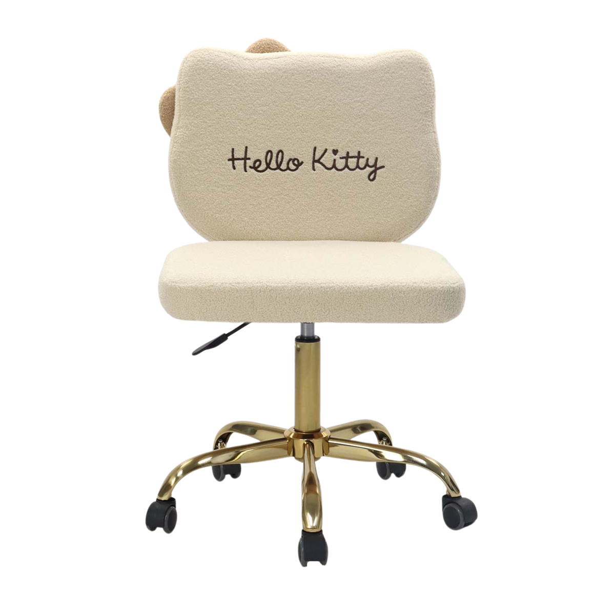 Hello Kitty¬Æ Boucle Swivel Vanity Chair
