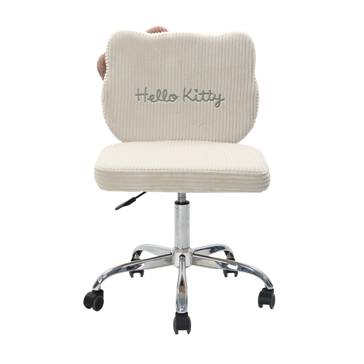 Hello Kitty¬Æ Corduroy Swivel Vanity Chair