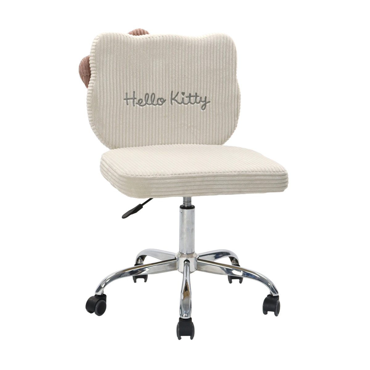 Hello Kitty¬Æ Corduroy Swivel Vanity Chair