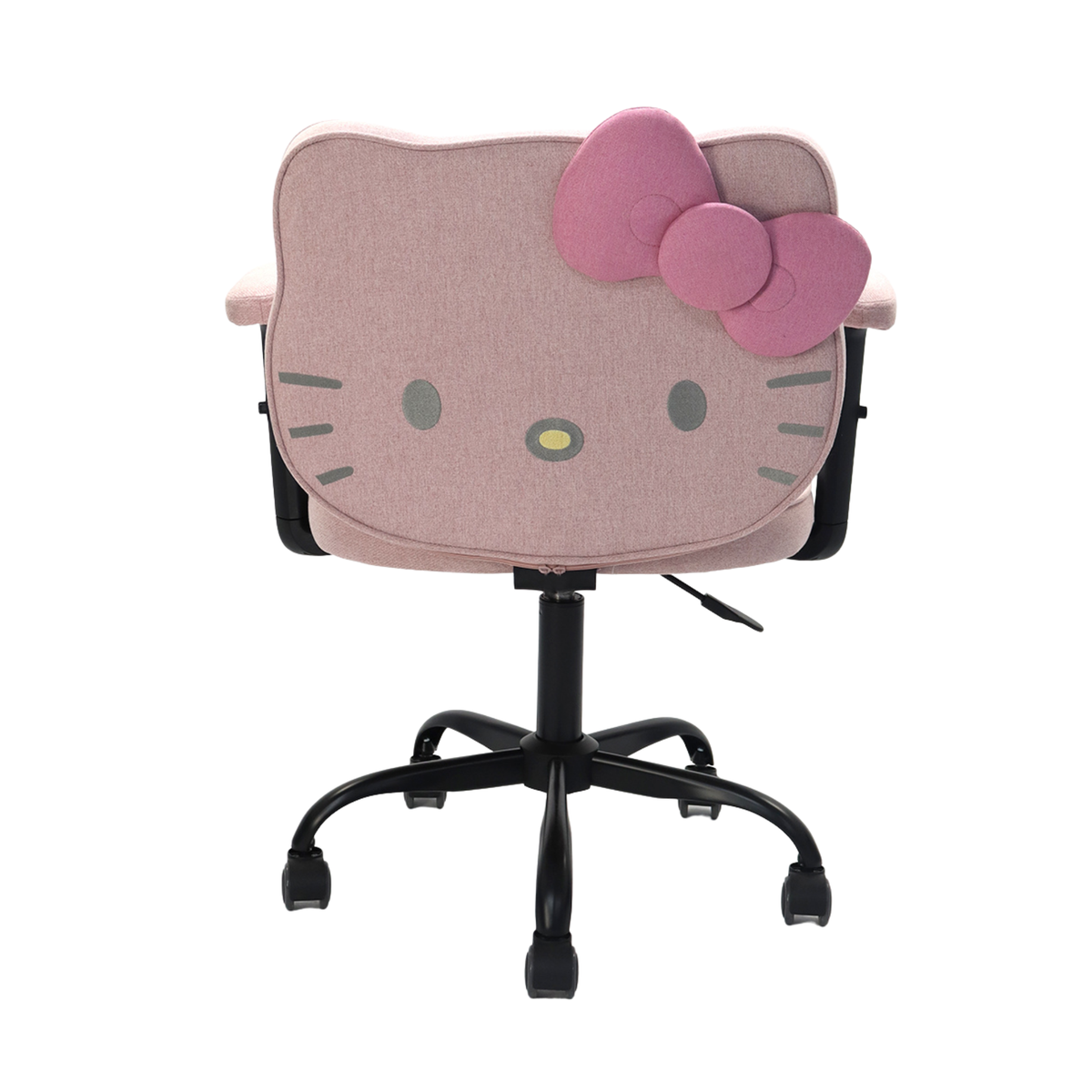 Hello Kitty¬Æ Linen Swivel Vanity Chair w/ Armrest