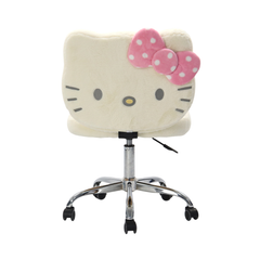 Hello Kitty¬Æ Teddy Fur Swivel Vanity Chair