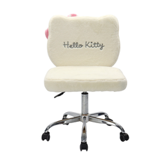 Hello Kitty¬Æ Teddy Fur Swivel Vanity Chair