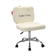Hello Kitty¬Æ Teddy Fur Swivel Vanity Chair