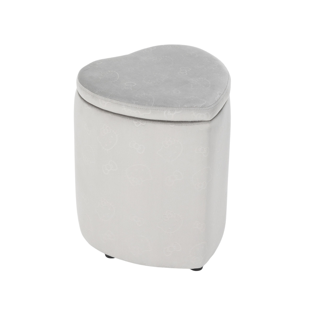 Hello Kitty® Heart Storage Vanity Ottoman