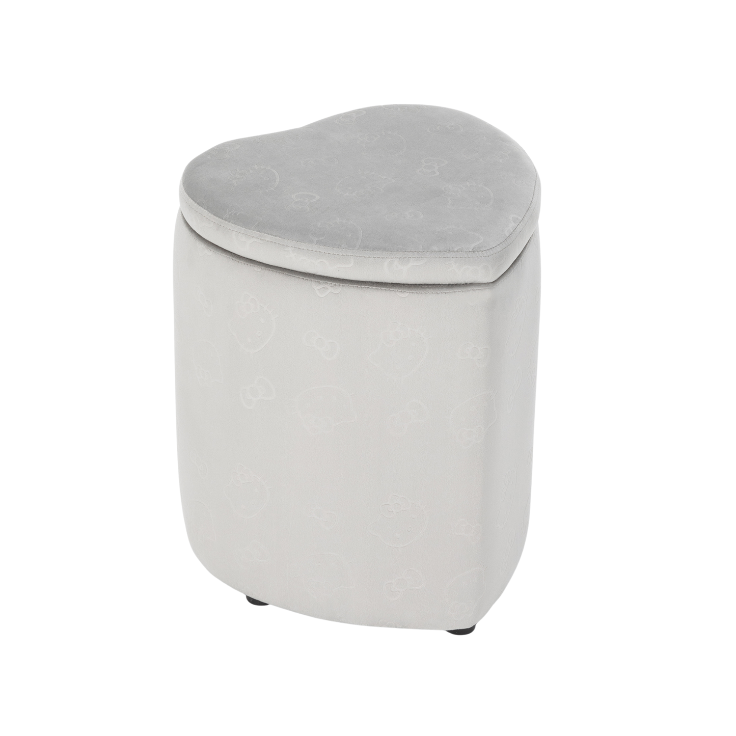 Hello Kitty® Heart Storage Vanity Ottoman