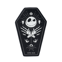 Jack Skellington Coffin Storage Bench
