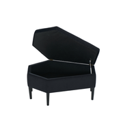 Jack Skellington Coffin Storage Bench