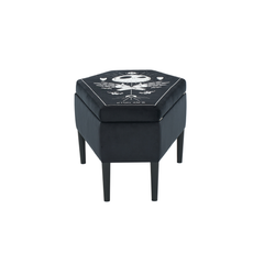 Jack Skellington Coffin Storage Bench