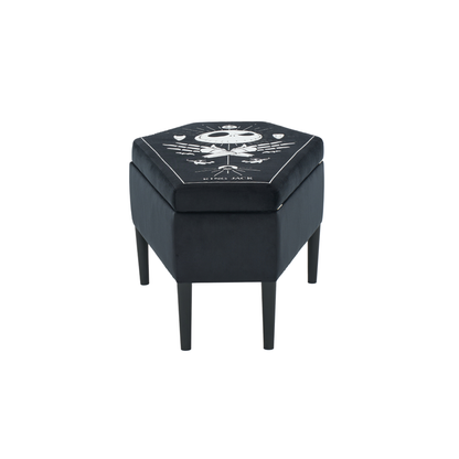 Jack Skellington Coffin Storage Bench