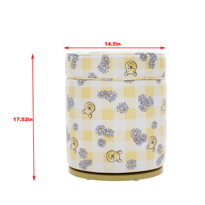 Winnie the Pooh‚Ñ¢ "Daisy" Swivel Storage Ottoman