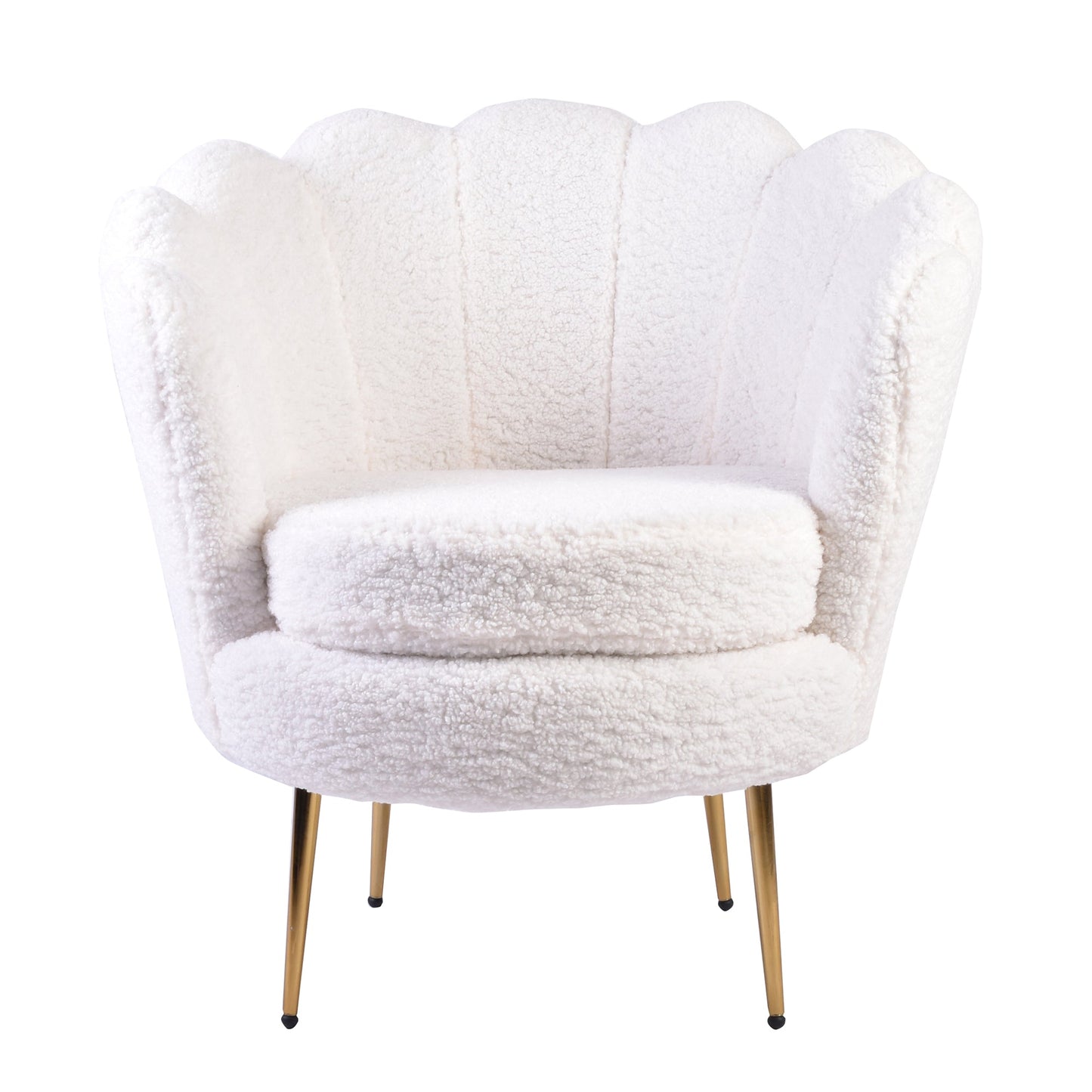 Isabella Channel Tufted Vanity Armchair