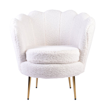 Isabella Channel Tufted Vanity Armchair
