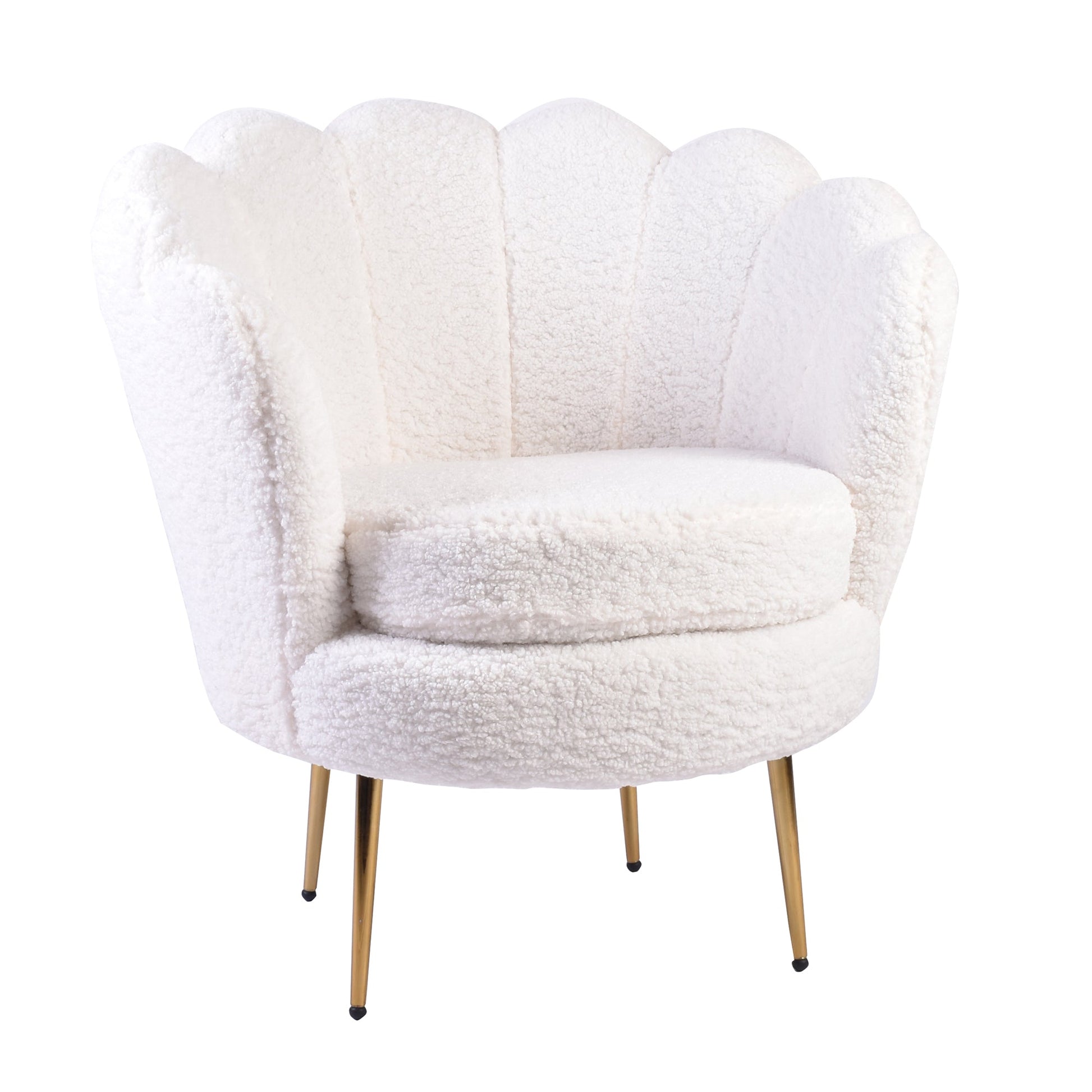 Isabella Channel Tufted Vanity Armchair