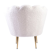 Isabella Channel Tufted Vanity Armchair
