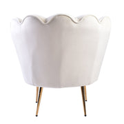 Isabella Channel Tufted Vanity Armchair