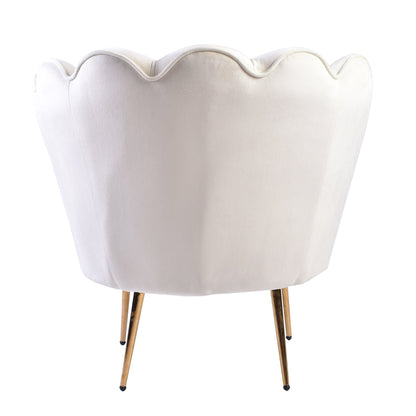 Isabella Channel Tufted Vanity Armchair