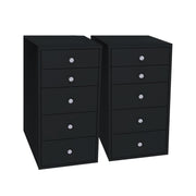 SlayStation® 5-Drawer Makeup Vanity Storage Unit (Pair)