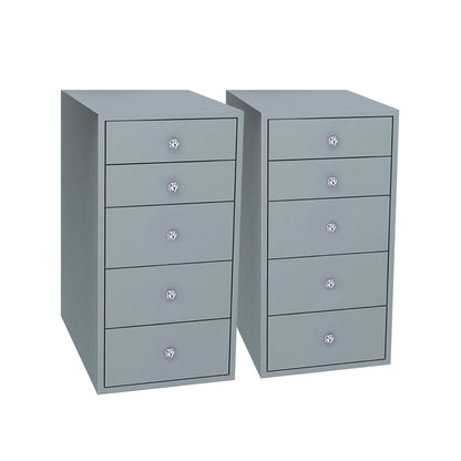 SlayStation® 5-Drawer Makeup Vanity Storage Unit (Pair)