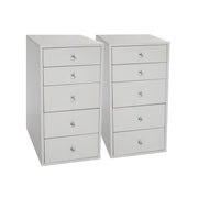 SlayStation® 5-Drawer Makeup Vanity Storage Unit (Pair)