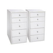 SlayStation® 5-Drawer Makeup Vanity Storage Unit (Pair)