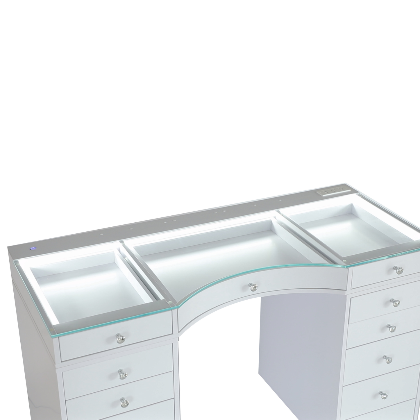 SlayStation® Concave Pro 2.0 Vanity Table w/ LED Light