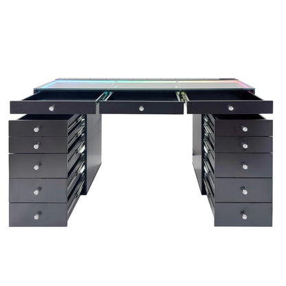 SlayStation® Lumina Pro 2.0 Vanity Table w/ RGB Light