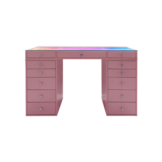 SlayStation® Lumina Plus 2.0 Vanity Table w/ RGB Light