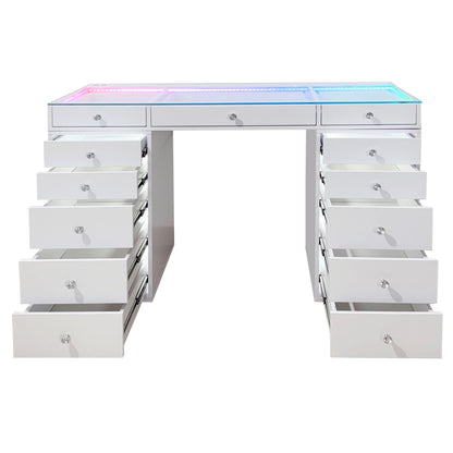 SlayStation® Lumina Plus 2.0 Vanity Table w/ RGB Light