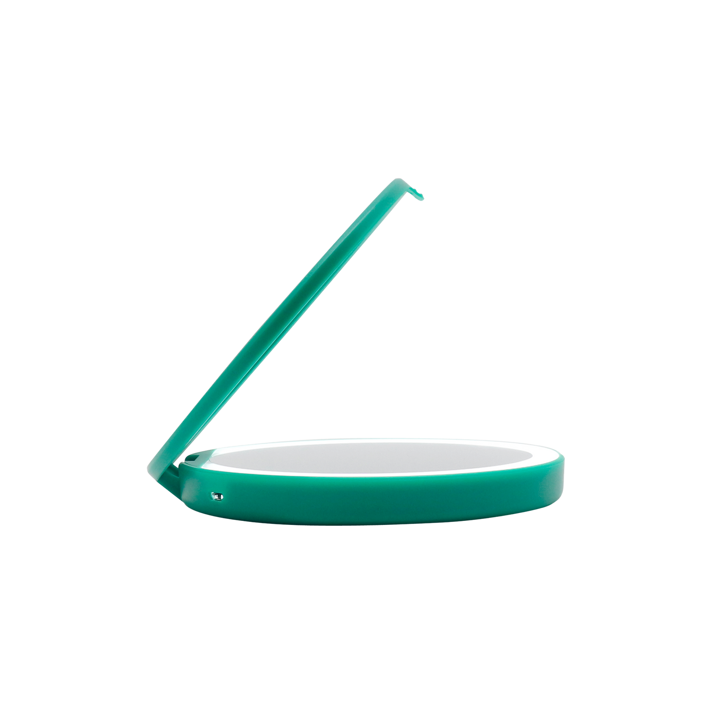 Ariel Compact Mirror with Wireless Power Bank Charging Base