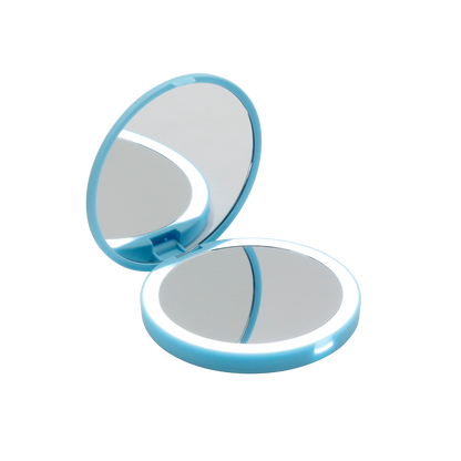 Cinderella Compact Mirror with Wireless Power Bank Charging Base