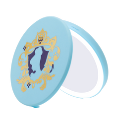 Cinderella Compact Mirror with Wireless Power Bank Charging Base