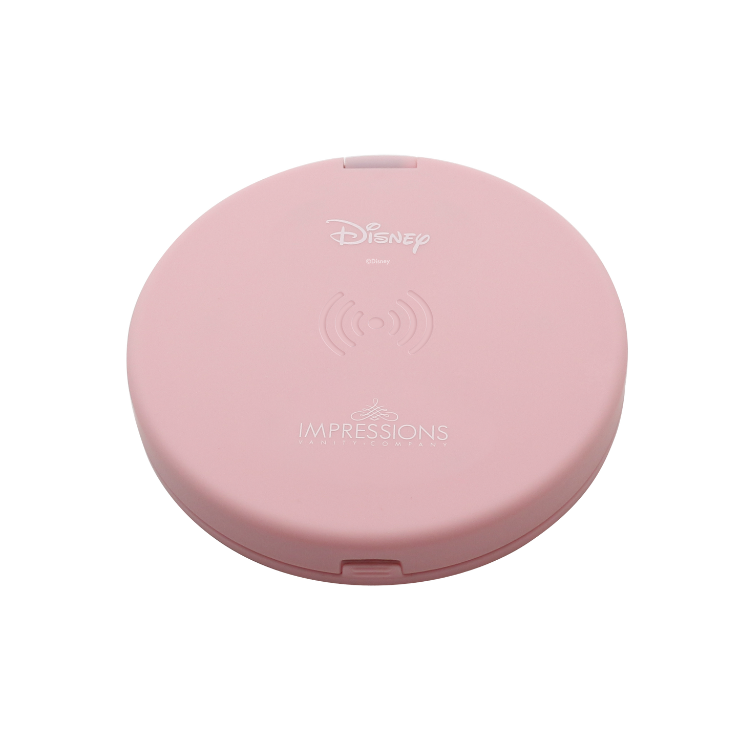 Aurora Compact Mirror with Wireless Power Bank Charging Base