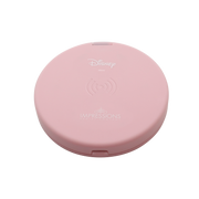 Aurora Compact Mirror with Wireless Power Bank Charging Base