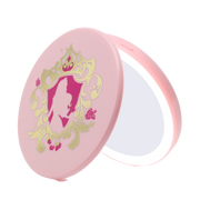 Aurora Compact Mirror with Wireless Power Bank Charging Base